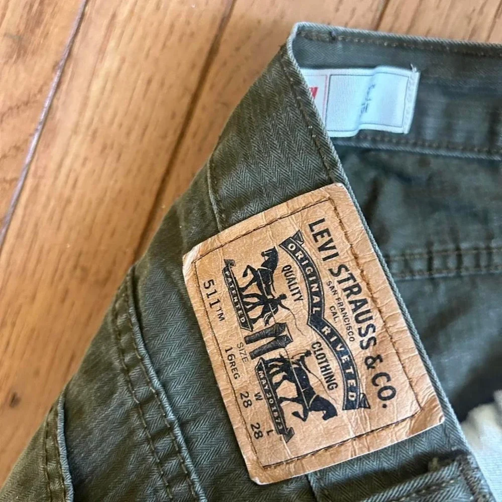 Vintage Earth Tone Levi's 511‎ Jeans